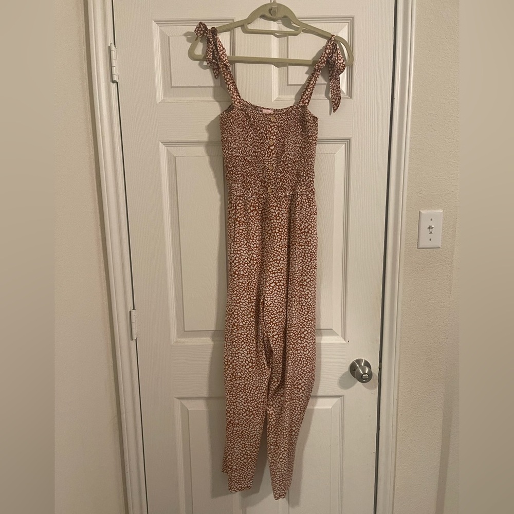 Pink Lily Romper